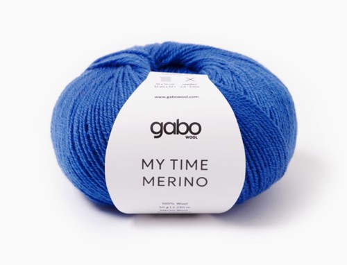 Włóczka Gabo Wool My Time Merino 9670 królewski szafir