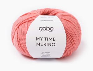 Włóczka Gabo Wool My Time Merino 9009 oralowy sorbet