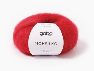 Włóczka Gabo Wool Mohsilko 4866 czerwony mak