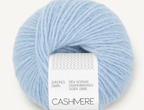 Włóczka Sandnes Garn  cashmere 5812 niebieski