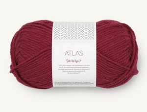 Włóczka Sandnes Garn Atlas r4246 cabernet