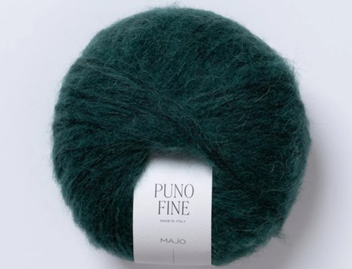 Włóczka Majo Garn Puno Fine 714 evergreen
