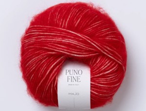 Włóczka Majo Garn Puno Fine 906 garnet
