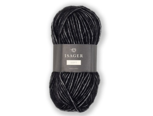 Włóczka Isager Eco Soft 30 czarny