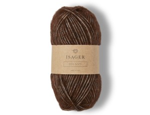 Włóczka Isager Eco Soft 8s brąz