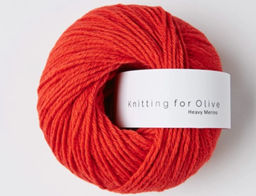 Włóczka  Knitting For Olive  Heavy Merino blood orange