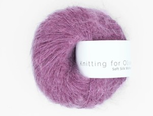 Włóczka  Knitting For Olive Soft Silk Mohair blackberry ice cream
