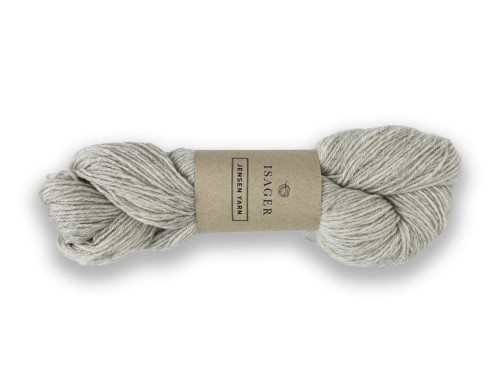 Włóczka Isager Jensen Yarn kol. 0s  naturalny melanż