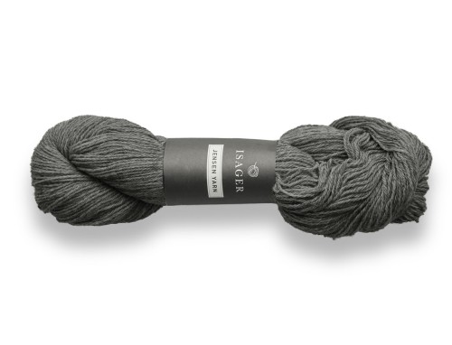 Włóczka Isager Jensen Yarn kol. 4s ciemny szary melanż