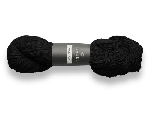Włóczka Isager Jensen Yarn kol. 30 czarny