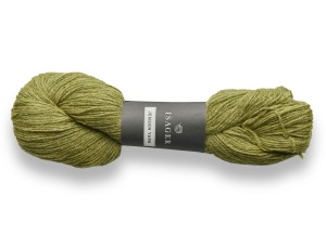 Włóczka Isager Jensen Yarn kol. 40s oliwkowo - żółty melanż