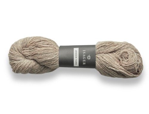 Włóczka Isager Jensen Yarn kol. 61s beżowo-pudrowy melanż