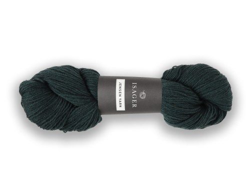 Włóczka Isager Jensen Yarn kol. 85 ciemna butelkowa zieleń