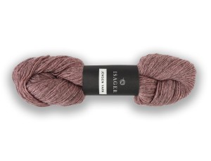 Włóczka Isager Jensen Yarn kol. 91 ciemny różowy melanż