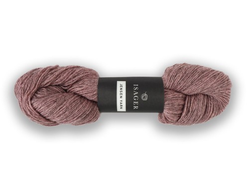 Włóczka Isager Jensen Yarn kol. 91 ciemny różowy melanż