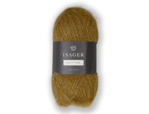 Włóczka Isager Soft Fine kol. 3 musztardowy