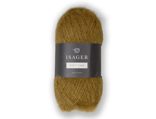 Włóczka Isager Soft Fine kol. 3 musztardowy