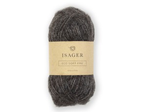Włóczka Isager Soft Fine kol. E4s ciemny szary