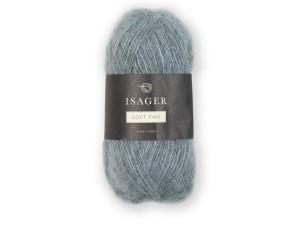 Włóczka Isager Soft Fine kol. 11 jasny niebieski