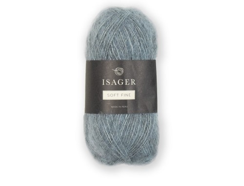 Włóczka Isager Soft Fine kol. 11 jasny niebieski
