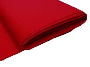 Dzianina t-shirt bawełna z elastanem 200g czerwony