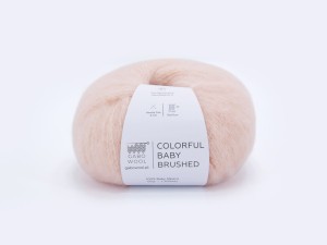 Włóczka Gabo Wool Colorful Baby Brushed jasny róż 7194