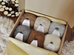 Włóczka Gabo Wool Eco Baby Brushed brąz 1301