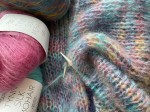 Włóczka Sandnes Garn Tynn Silk Mohair szokujący róż 4626