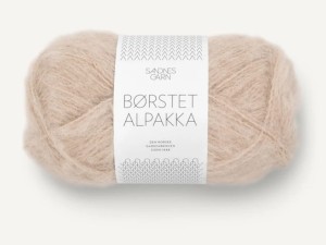 Włóczka Sandnes Garn Borstet Alpakka beż 3021