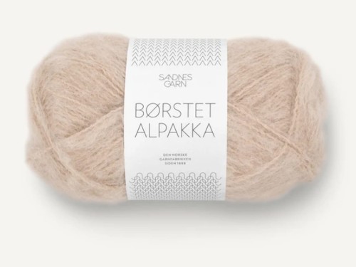 Włóczka Sandnes Garn Borstet Alpakka beż 3021