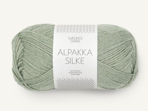 Włóczka Sandnes Garn Alpakka Silke szałwiowy 8521