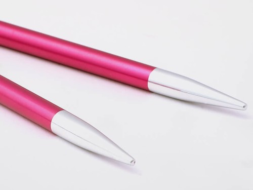 Druty metalowe długie do łączenia z żyłką ZING KnitPro 5.00 mm