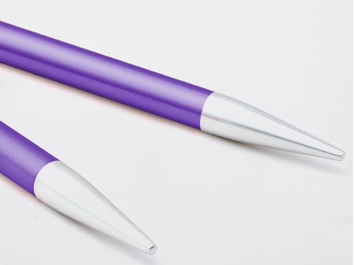 Druty metalowe długie do łączenia z żyłką ZING KnitPro 7.00 mm