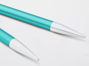 Druty metalowe długie do łączenia z żyłką ZING KnitPro 8.00 mm