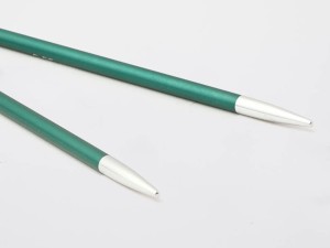 Druty metalowe krótkie do łączenia z żyłką ZING KnitPro 3.25 mm