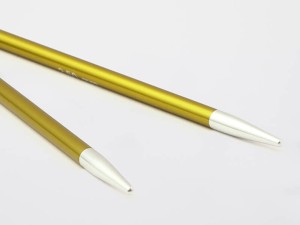 Druty metalowe krótkie do łączenia z żyłką ZING KnitPro 3.50 mm