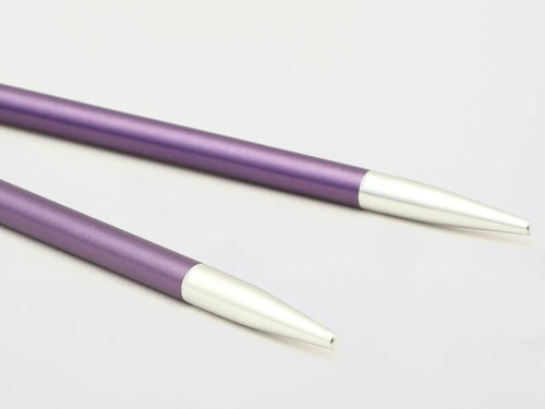 Druty metalowe krótkie do łączenia z żyłką ZING KnitPro 3.75 mm