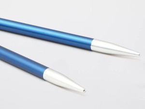 Druty metalowe krótkie do łączenia z żyłką ZING KnitPro 4.00 mm