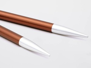 Druty metalowe krótkie do łączenia z żyłką ZING KnitPro 5.50 mm
