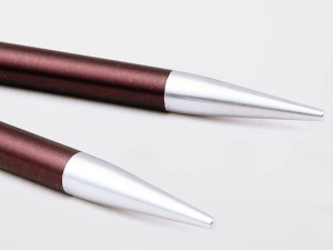 Druty metalowe krótkie do łączenia z żyłką ZING KnitPro 6.00 mm
