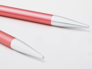 Druty metalowe krótkie do łączenia z żyłką ZING KnitPro 6.50 mm