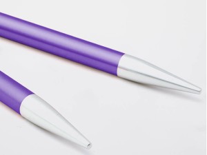 Druty metalowe krótkie do łączenia z żyłką ZING KnitPro 7.00 mm