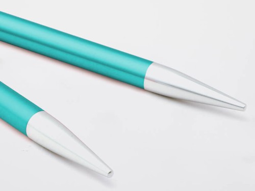 Druty metalowe krótkie do łączenia z żyłką ZING KnitPro 8.00 mm