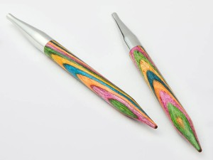 Druty drewniane długie 5.00 mm do łączenia z żyłką SYMFONIE KnitPro
