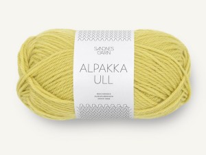 Włóczka Sandnes Garn Alpakka Ull słoneczna limonka 9825