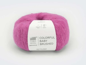 Włóczka Gabo Wool Colorful Baby Brushed candy róż 7007
