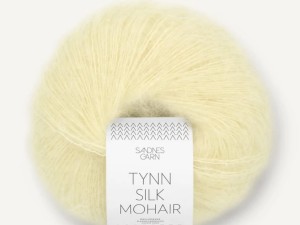 Włóczka Sandnes Garn Tynn Silk Mohair jasny żółty 2009