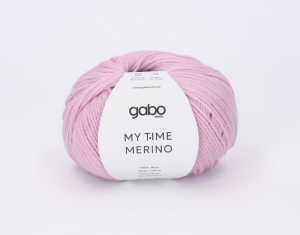 Włóczka Gabo Wool My Time Merino mglista peonia 9520