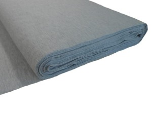 Dzianina t-shirt bawełna z elastanem 200g jasny szary melanż
